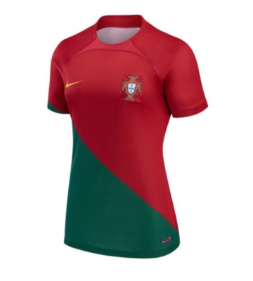 Portugal Replika Hjemmebanetrøje Dame VM 2022 Kortærmet